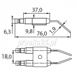 ELEKTRODA ZAPŁONOWA KARCHER
